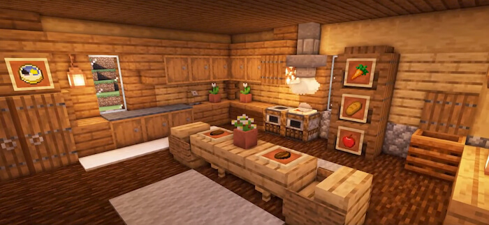 *NEW* Minecraft Kitchen ideas: Make Excellent Kitchens With Minecraft